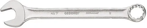 Gedore 6098890 7 5/16AF Ring-Maulschlüssel Schlüsselweite (Metrisch) 07 - 19mm Schlüsselweite (Zoll) 5/16