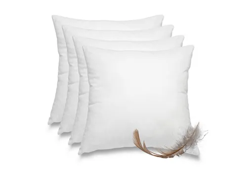 wometo Federkissen 4er Pack 55x55 cm von wometo