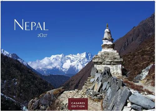 Nepal Kalender 2027 - Wandkalender im Großformat - Erleben Sie die Schönheit Nepals mit diesem 35x50 cm großen Wandkalender. Ideal für jeden Raum, bietet er atemberaubende Fotomotive und bringt asiatische Kultur in Ihr Zuhause.