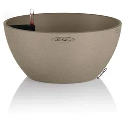Lechuza Pflanzschale Cubeto Stone 40 sandbeige von Lechuza