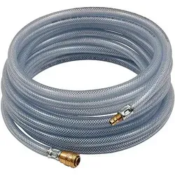 PVC-Gewebeschlauch-Set 113752 Innen-Ø 9mm Außen-Ø 15mm Länge 5m max. Druck 15bar Anschluss NW 7,2