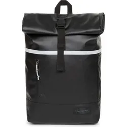 Eastpak Rucksack Up Roll Bike Tarp Black - Vielseitiger Roll-Top Rucksack mit 23 Litern, wasserabweisend, ideal für Radfahrer und Studenten, mit gepolstertem Laptopfach bis 16 Zoll und praktischem Schnellzugriff.