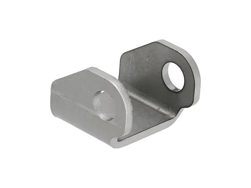 Kantblech ZAP E-Peg Fußrasten Silber