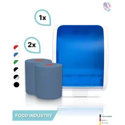 Küchenrollenhalter & -spender Blau von Blanc Hygienic