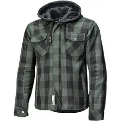 Held Lumberjack II Motorrad Textiljacke, schwarz/grün, L in grün von Held