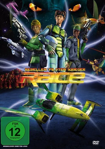 Race: Rebellen - Piloten - Krieger - Animationsfilm DVD/NEU/OVP
