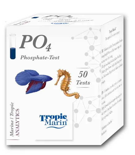Tropic Marin PO4-Test Kit zur Bestimmung der Phosphatkonzentration 50 Analysen