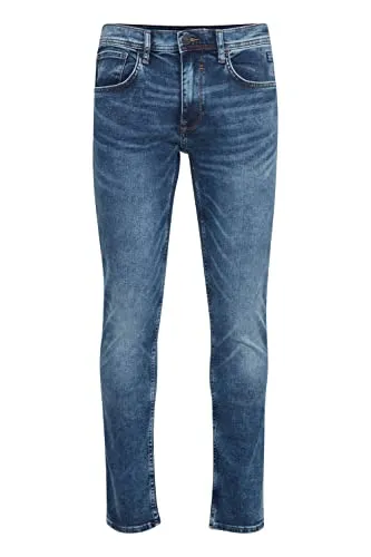 Blend Slim-fit-Jeans Jet Multiflex blau 33 - Modische Slim-fit-Jeans in Denim Middle Blue, aus flexiblem Multiflex-Material für optimalen Tragekomfort und Bewegungsfreiheit. Ideal für einen lässigen Look.