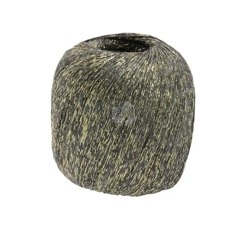 LANA GROSSA Brillino | Beilaufgarn mit farbigem Lurexfaden | Handstrickgarn aus 83% Viskose & 17% metallische Faser | 25g Wolle zum Stricken & Häkeln | 200m Garn FB 5