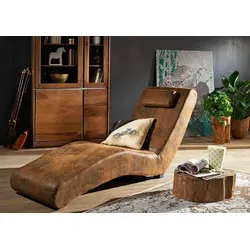 Massivmoebel24 Relaxliege von Massivholzmöbel24