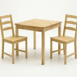 Esstisch 70x70 Tisch Kernbuche Küchentisch Plattenstärke 2cm #2876