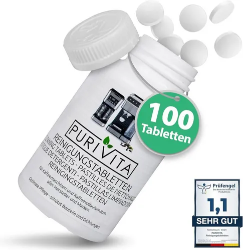 Purivita PURIVITA REINIGUNGSTABLETTEN Kaffeevollautomaten 2-Phasen-Reinigungstabletten