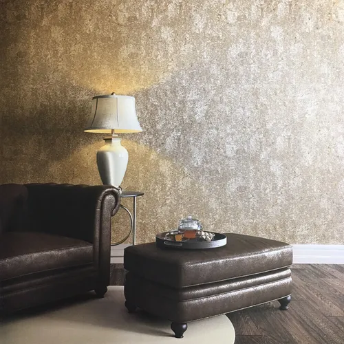 EUR 3,56/qm / Tapete Marburg 31646 Betonoptik Putzoptik Gold Taupe Industrial
