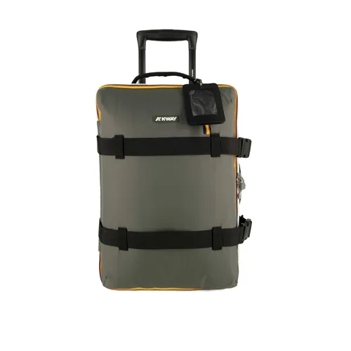 K-Way Trolley Blossac S Green Blackish und Nero