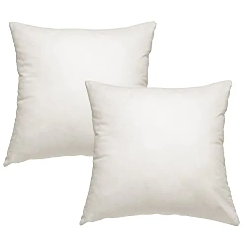 AddLiving 2 Stück Feder Kopfkissen 1100 g Allergiker geeignet 80 x 80 cm Wachbar bis 60° C