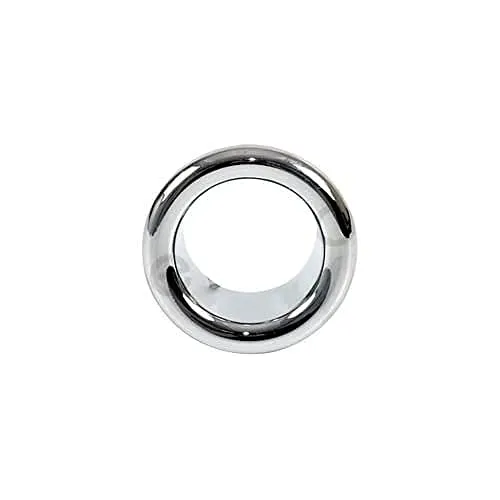 Rosettenhalsband für Waschbecken, klein, verchromt, 20 mm Durchmesser