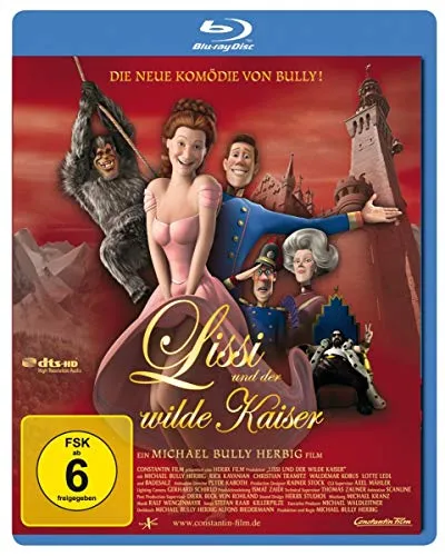 Lissi und der wilde Kaiser - Unterhaltsamer Animationsfilm über die Abenteuer von Lissi und Franz, die ein spannendes Katz-und-Maus-Spiel mit einem Entführer erleben. Ideal für die ganze Familie!