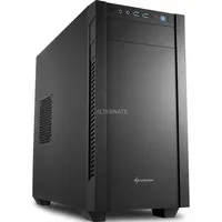 Sharkoon PC-Gehäuse S1000 schwarz - PC-Gehäuse in elegantem Schwarz, ideal für Gaming und Multimedia mit optimaler Belüftung und Platz für leistungsstarke Komponenten.