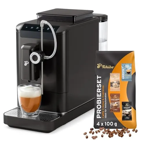 Tchibo Kaffeevollautomat Esperto2 Milk – One-Touch Milchfunktion & 2-Tassen-Funktion