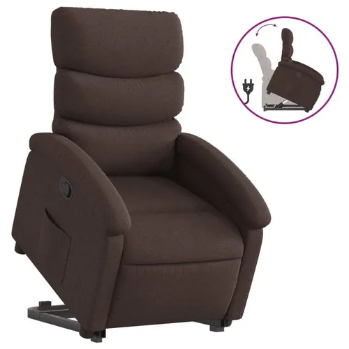 Relaxsessel mit Aufstehhilfe Dunkelbraun – Bequem und Praktisch