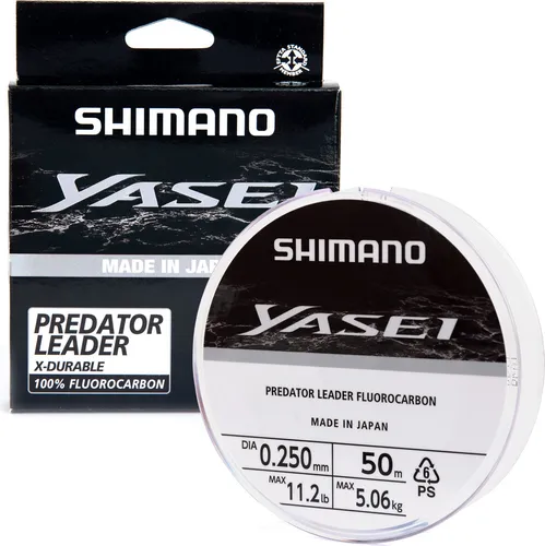 Shimano Fishing Yasei Predator Fluorocarbon Clear 0,35 mm 50 m 8,08 kg Angelleine