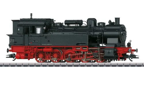 Märklin 38940 H0 Dampflok Br 94 der DB - Fleißige Rangierlok mit Digital-Decoder mfx+ und umfangreichen Geräuschfunktionen, ideal für Modellbau-Enthusiasten