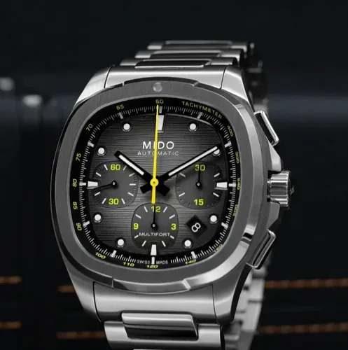 MIDO Uhr Multifort TV Chronograph grey Ref. M049.527.11.081.00
