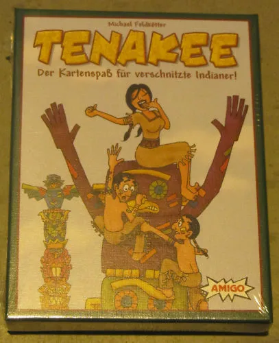 Amigo 08973 Tenakee Spiel * Kartenspiel * Indianer * Neu + OVP - Kartenspiel für Kinder ab 3 Jahren, fördert spielerisch Konzentration und Motorik. Ideal für spannende Spielabende mit Familie und Freunden!