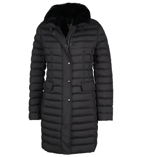 Fuchs Schmitt Steppmantel mit Kapuze schwarz 40 in schwarz von Fuchs Schmitt
