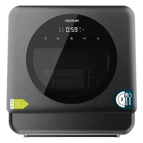 Cecotec Bolero Aguazero 1150 Dark Tischgeschirrspülmaschine