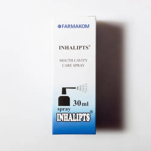 Inhalipts Mundspray zur Mundpflege mit Miramistin und ätherischen Ölen 30 ml