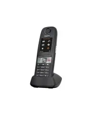 Gigaset E630HX schwarz - Robustes Festnetztelefon - Festnetztelefon mit IP68-Zertifizierung, stoßfest und spritzwassergeschützt, ideal für den Einsatz in rauen Umgebungen.