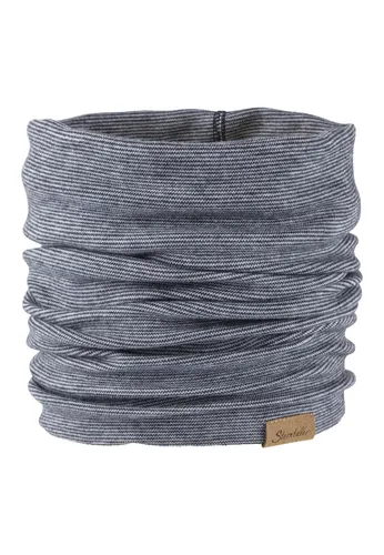 Sterntaler Schlauchschal Streifen Mädchen Loop Schal Melange-Optik marine