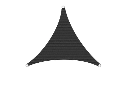 ESTEXO Sonnensegel Sonnenschutzsegel Schattenspender 3x3x3m HDPE anthrazit Dreieck