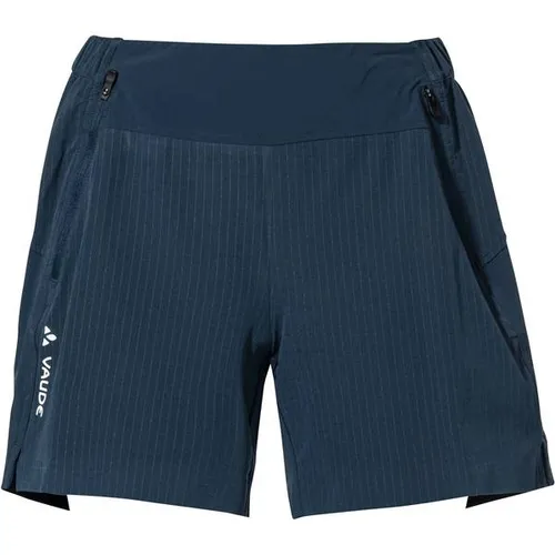 Vaude Damen Women's Altissimi Shorts Hose, Dark Sea, 38 EU - Wanderhosen für Damen, atmungsaktiv und schnelltrocknend, aus umweltfreundlichen Materialien für hohen Tragekomfort beim Radfahren.