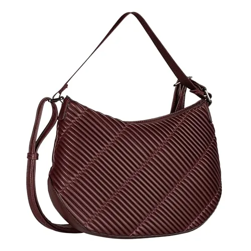 Gabor Finley Cross Bag M - Umhängetasche in Berry - Damentaschen, verstellbare Umhängetasche aus hochwertigem Polyurethan, ideal für Freizeitaktivitäten und stilvolle Akzente.