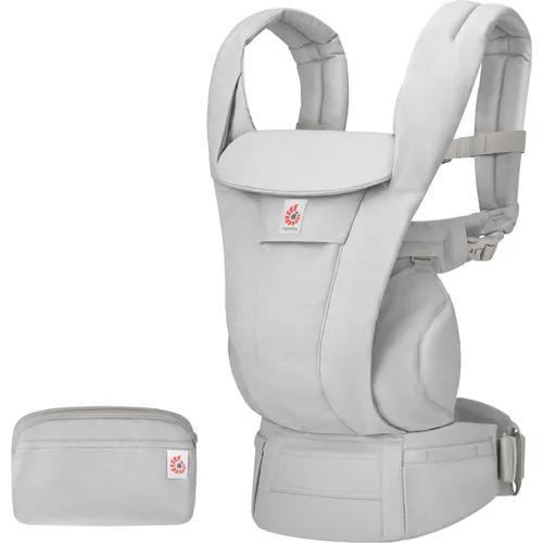 Ergobaby Omni Deluxe Baumwolle (BCODCPRLGRY) - Vielseitiger Babyträger aus hochwertiger Baumwolle, bietet Komfort und Unterstützung für Eltern und Kind, ideal für den täglichen Einsatz.