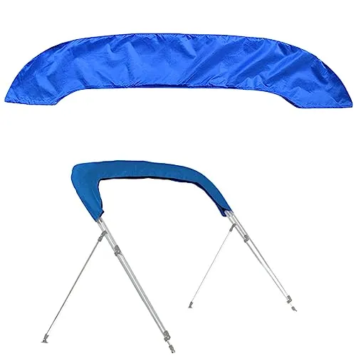 Boots Bimini Top Aufbewahrungs Boot Abdeckung für 3 Bug Stütz Top – 600D wasserdichtes Baldachin Organisationszubehör (73