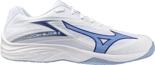 Mizuno THUNDER BLADE Z SodaliteBlue/AirBlue 46.5 - Hallenschuh für Damen, neu gestaltete Sohle für maximalen Komfort und Stabilität, ideal für Volleyballspielerinnen.
