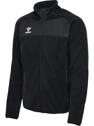 Hummel hmlGO FLEECE JACKET - Warme Fleecejacke für Sport und Freizeit - Trainingsbekleidung, aus warmem Fleece-Material mit seitlichen Reißverschlusstaschen für praktischen Stauraum.