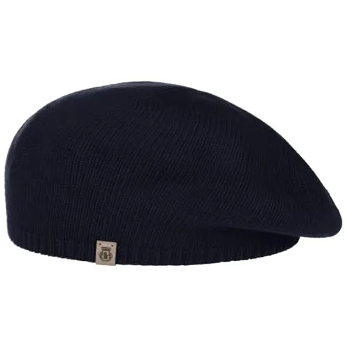 Roeckl Essentials Baske Navy - Nachhaltige Baske aus Baumwolle und Merino in Einheitsgröße (ca. 55-58 cm), ideal für stilvolle Auftritte und angenehmen Tragekomfort.