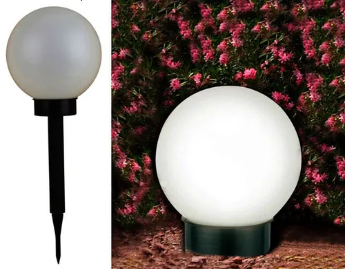 LED Solarkugel - 3 Größen - Gartenkugel LED Kugel Solarleuchte Gartenlampe NEU
