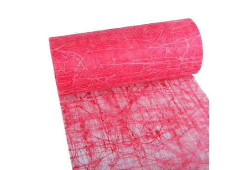 Deko AS Dekoobjekt Dekoweb® Tischläufer - rot - 300mm - 15m - 54-300-15-009