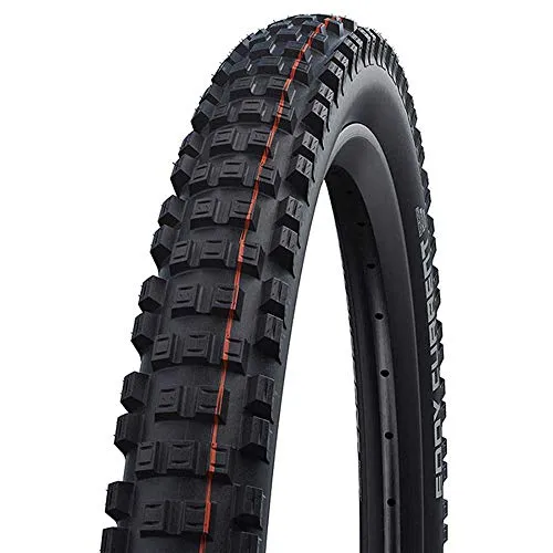 Schwalbe Eddy Current Rear Evolution Faltreifen 27,5+ - Fahrradreifen mit ADDIX Soft Compound für besten Grip und Stabilität, ideal für anspruchsvolle Trails und Enduro-Fahrten.