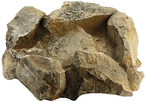 OASE 50416 Bachlaufelement sand - 600 x 470 x 180 mm, langlebig und ideal für individuelle Bachlaufgestaltungen im Gartenteich