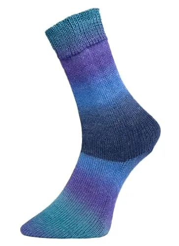Pro Lana Golden Socks 4-fach Nessel 83 - blau/lila