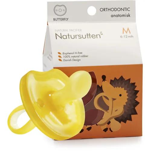 Schnuller & Beißringe Gelb von Natursutten