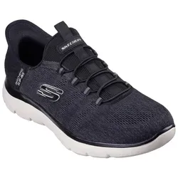 Skechers Herren Sneakers - Schwarz, 40 EU - Herren-Sneaker aus atmungsaktivem Netzstoff, ideal für den Alltag und bequem bei jedem Schritt.