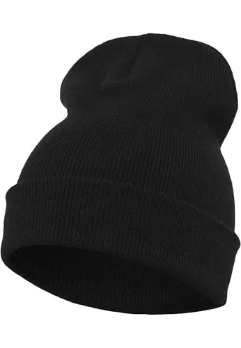 Flexfit Mütze Heavyweight Long Beanie, black, one size