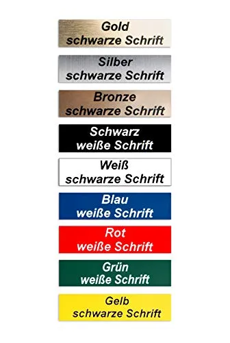 Namensschilder von Gravola